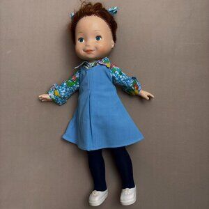 Vintage 1981 Fisher Price My Friend Becky Doll, 16” Red Hair, Outfit, Model 218